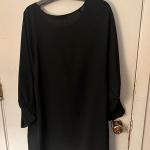 Black shirt dress...all occasion...